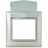 R�m�ek Va-Hl 1-n�sobn� s klapkou IP44 hlin�k 770150