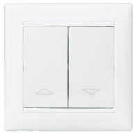 Sp�na� Va-Bi ovl�dania �al�zi�, 1+1, s mech. blokovan�m, biely 774404