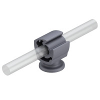 Dr�iak 177 55 M8 vedenia 55mm, siv� 5207487