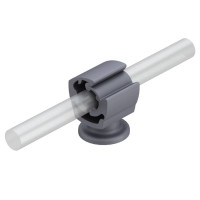 Dr�iak 177 30 M8 vedenia 30mm, siv� 5207460