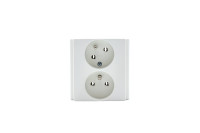 Z�suvka Z 3221-GP  dvojit� pooto�en� polozapusten� biela 0026760