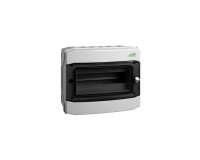 Skria NOARK PHS 12T  12-modul IP65 jednoradov, plast, povrchov biela, tmav priehl.dvierka 101494