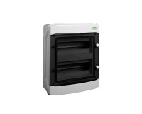 Skria NOARK PHS 24T  24-modul IP65 dvojradov, plast, povrchov biela, tmav priehl.dvierka 101495