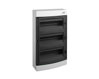 Skria NOARK PNS 3x18T 18-modul IP40 trojradov, plast, povrchov biela, priehl.dvierka 106196
