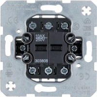 Prstroj BERKER spnaa .6+6 striedav dvojit 10A 230V 53303808
