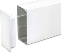 Kryt ME 100/150 WH  koncov k MAK 75/100, PVC, biela 022167