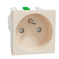 Zsuvka UNICA 1-nsobn  250V/16A bezskrtkov, bov NU305944E