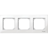R�m�ek MERTEN M-Plan  3-n�sobn� biely POLAR WHITE MTN515319
