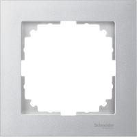 R�m�ek MERTEN M-PURE  kryc� 1-n�sobn� ALUMINIUM MTN4010-3660