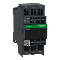 St�ka� LC1D093BD 3P 9A 1NO+1NC 24VDC pru�inov� svorky LC1D093BD