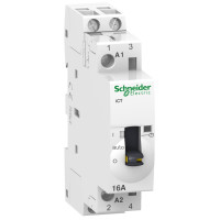 St�ka� iCT  16A 2zap.kont. + ru�n� ovl�danie, 230/240V AC 50Hz (ACTI9) A9C23712