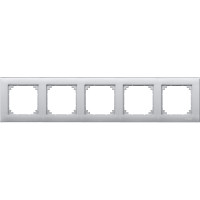 R�m�ek MERTEN M-Plan  5-n�sobn� ALUMINIUM MTN486560