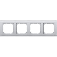 R�m�ek MERTEN M-Plan  4-n�sobn� ALUMINIUM MTN486460