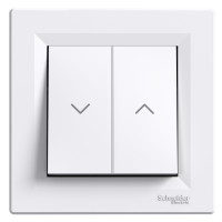 Sp�na� ASFORA  1/0+1/0 �al�ziov� (tla�idlo) biely EPH1300121