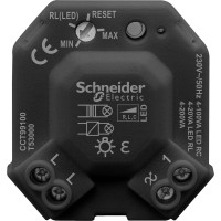 Modul univerz�lny LED stmieva�a pre tla�idlo, LED RLC 4-200W/VA, ochr. pre�a�./prehriatia CCT99100