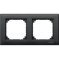 R�m�ek MERTEN M-Plan  2-n�sobn� ANTHRACITE MTN486214