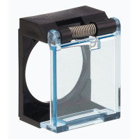 Kryt ochrann� uz�ver pre okr�hle alebo �tvorcov� tla�idlo, fi. 16mm ZB6YA001