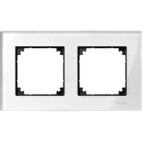 R�m�ek MTN404219 dvojn�sobn� M-Elegance �iarivo biely, sklenen� MTN404219
