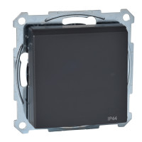 Z�suvka MTN2614-0414 +KRYT 2P+PE 16A CL IP44 SYSM s clonkami antracitov� MTN2614-0414