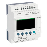 Rel� SR2B121BD compact smart Zelio Logic - 12 I/O - 24 V DC - s hod. - displej SR2B121BD