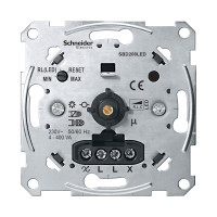 Pr�stroj MERTEN  oto�n�ho stmieva�a LED 40/200W RLC 4-400W/VA 230VAC (bez krytu) MTN5134-0000