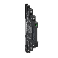 Rel� Slim+p�tica 1C/O LED 12VAC/DC, SKRUTK. RSL1PVJU