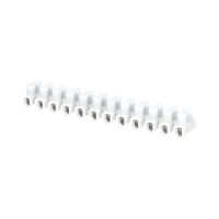Svorkovnica EKL1 B/PS 1,5 - 6,0mm2 l�macia, 12 p�lov, 450V, 24A (41A), biela 1402003