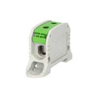 Svorka RKA 50 PE univerz�lna kryt�, zelen�, 1-p�l, 2x50mm2 AL/Cu 1312006