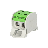 Svorka RKA 50 1/4 PE univerz�lna kryt�, zelen�  1-p�l, 4x50mm2 AL/Cu 2 x 6 � 50 mm? 1312021