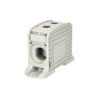 Svorka RKA 185 L G univerz�lna kryt�, 1-p�l, �ed�, 1x2 svorky (95�185mm2), Cu: 365A / Al: 250A, 73,5x37,5x1 1312100