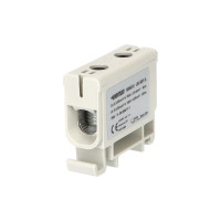 Svorka UK 50/1 A univerz�lna kryt�, 1-p�l, �ed�, 1x2 svorky 1311000