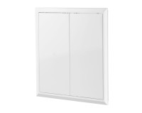 Dvierka D2 400x400 rev�zne plastov� biele 1917014