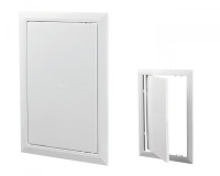Dvierka D 150x150 rev�zne plastov� biele 1917001