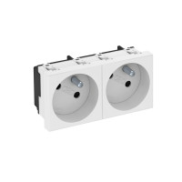 Z�suvka STD-F3 RW2 2-n�sobn� 33� �ikm� s ochrann�m kol�kom 6120242