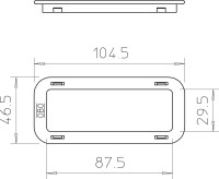 Kr��ok KSR-DR 920  ochrann� pre ��ab IKS, 6087965 OBO
