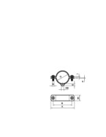 �chyt 2900/W 1" distan�n�, pozinkovan� ponorom 1387065 OBO