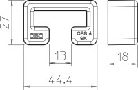 Kryt MS4022 SK ochrann� k li�te MS40 1124555 AA