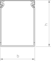 Kan�l LKV 10075 100x75x2000 prepojovac�, 6178338 Dahl