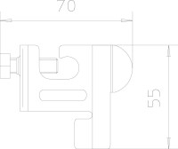 Svorka F-FIX-KL  FangFix pre zvod.ty� pr.16mm/gu�atina pr.8mm SJ01 5403219