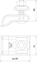 Svorka RK-FIX odkvapov�, St FT, �iar.zink 5316450