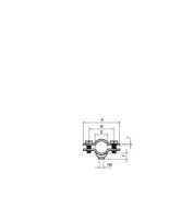 �chyt 731/W 8-12 mm distan�n�, pozinkovan� galvanicky 1366122 OBO
