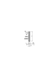 Li�ta 2061 2000x25x10 profilov� perforovan�, pozinkovan� p�sovo 1108123 OBO