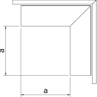 Roh LKM/A 60100 60x100 mm vonkaj�� s krytom, pozinkovan� p�sovo 6248063 OBO