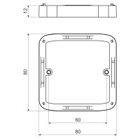 R�m�ek NRT HB  12mm, n�stavn� pre �katule LK 80x16 T, LK 80x28 T 8595057615755