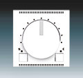 Termostat 3292M-A10101 01  univerz�lny s oto�n�m ovl�dan�m biela/�adov� biela 3292M-A10101 01