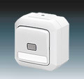 Sp�na� 3558N-C25512 B Pl. striedav� IP44, 6S,6So ( 3558-25612 B ) biela 3558N-C25512 B