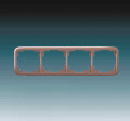 R�m�ek 3901A-B40 R2 �tvorn�sobn� vodorovn� �erven� 3901A-B40 R2