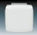 Kryt 3902A-A001 B z�slepky / svorkovnicovej krabice, biely 3902A-A001 B