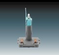 Tlejivka 3916-12221 l�mec modr�, orienta�n�, oran�ov� 0,4 mA 3916-12221