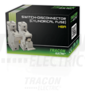 Odp�na� HBA-1P-50  poistkov� 1P 50A k valc. poistke 14x51mm HBA-1P-50